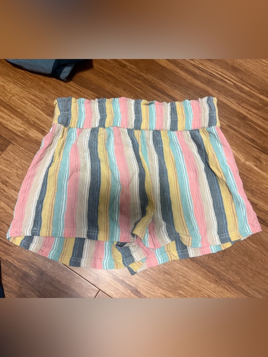 O'Neill Other - Kids Striped Elastic Waist Shorts - Pastel Multi